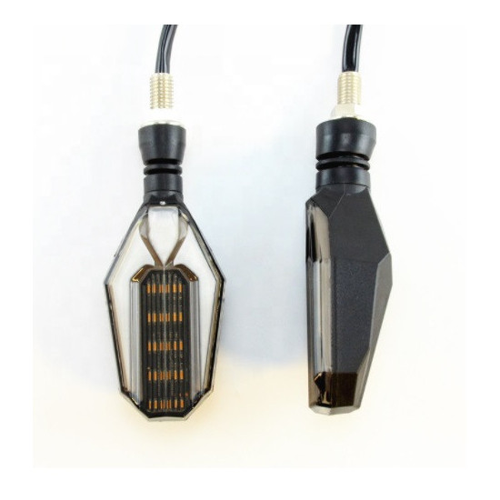 Led light turn signal with stop light rear 2pcs