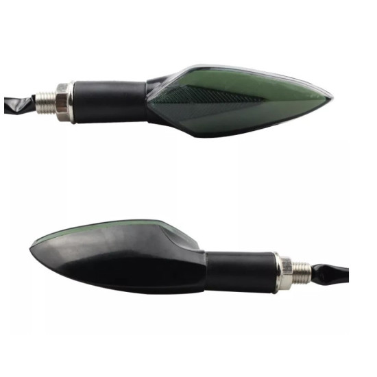 Led light turn signal with stop light 2pcs
