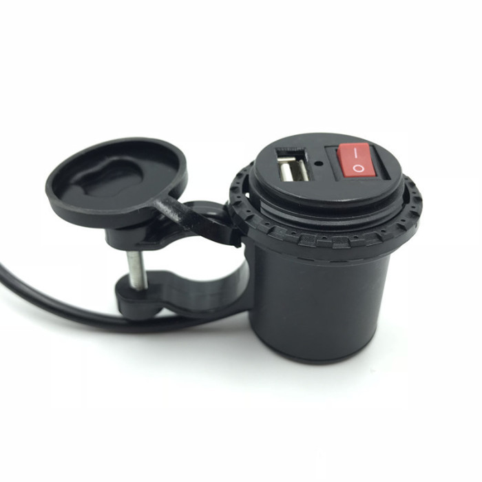 Socket USB ATV model wit switch on off