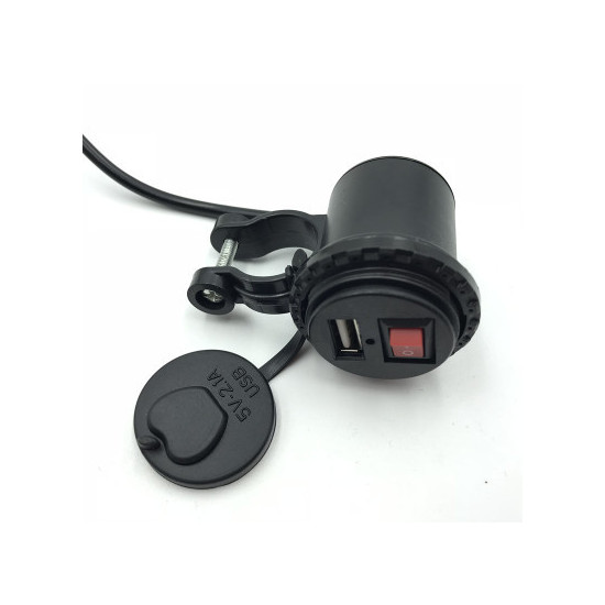 Socket USB ATV model wit switch on off