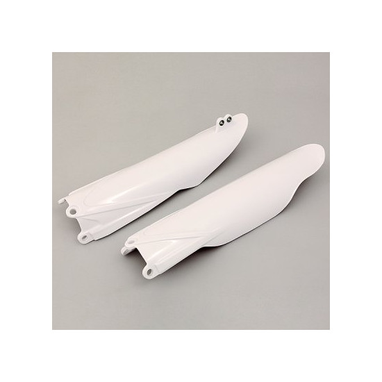 UFO front shock absorber guards YAMAHA YZ 125/250 '22-'23, YZF 250/450 '10-'23, color white