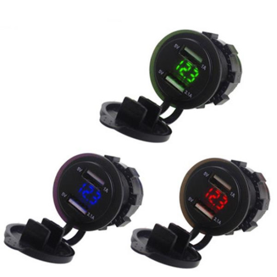 Socket USB UTV red color light