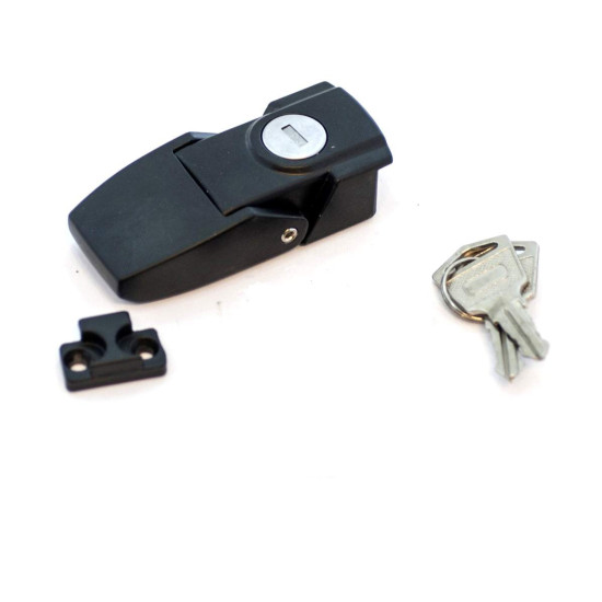 Metal lock with keys