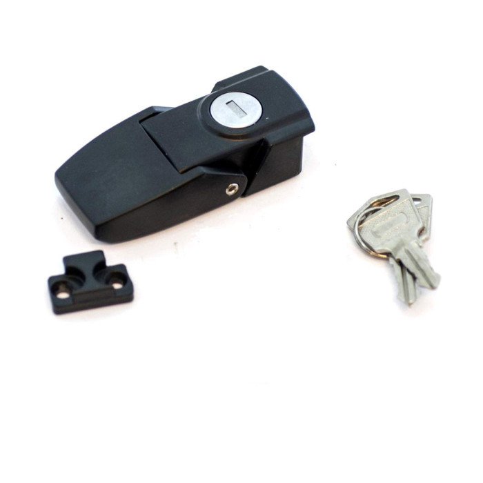 Metal lock with keys