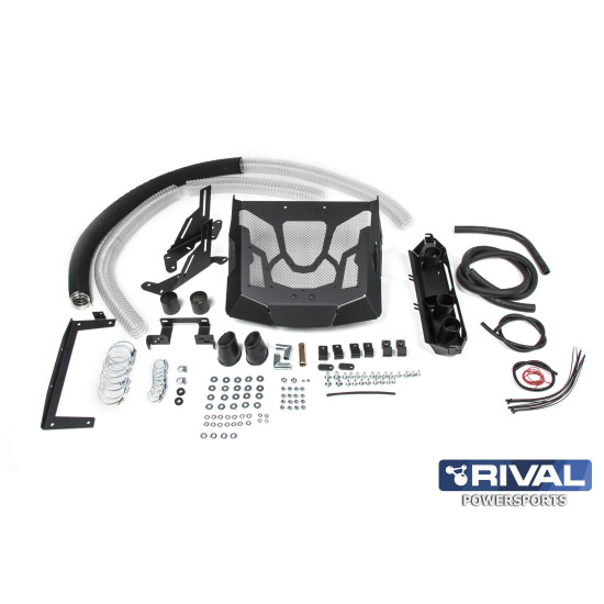 Relocator radiator with snorkel Cfmoto 500 520 600 2444.6870.1