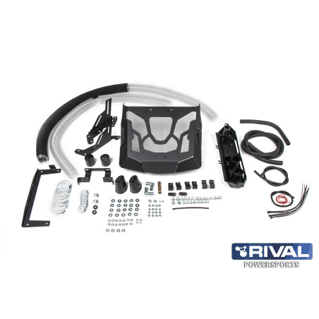 Relocator radiator with snorkel Cfmoto 500 520 600 2444.6870.1
