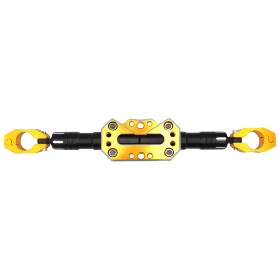 Handlebar adjustable link black gold