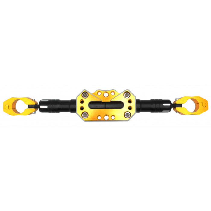Handlebar adjustable link black gold