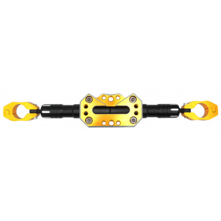 Handlebar adjustable link black gold