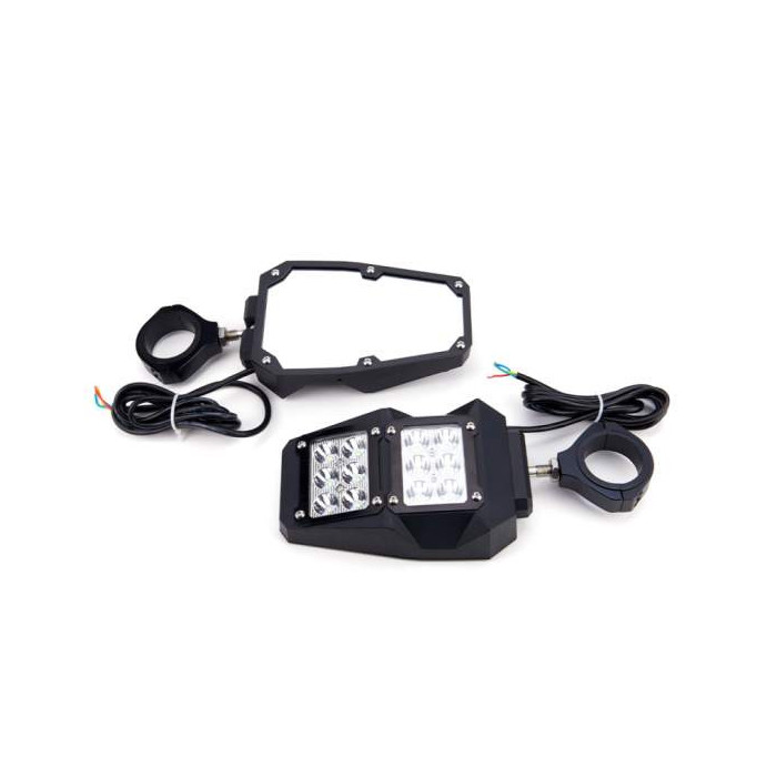 mirrors UTV set L+R with led light