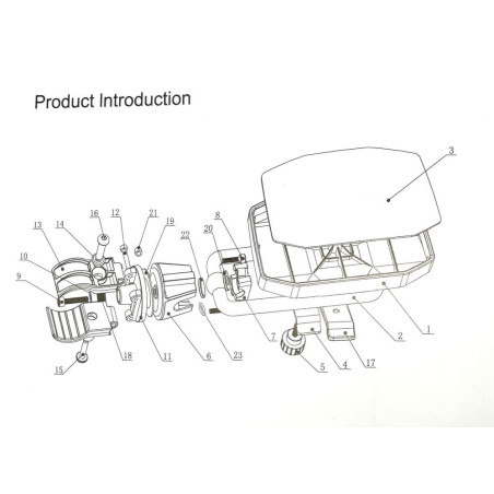 mirrors Can-am Polaris Cfmoto L+R with homologation E24