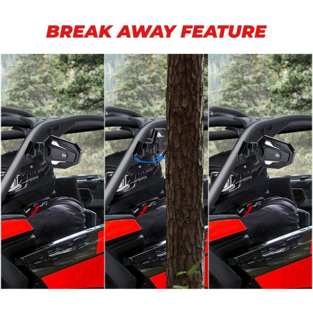 mirrors Can-am Maverick X3 set L+R