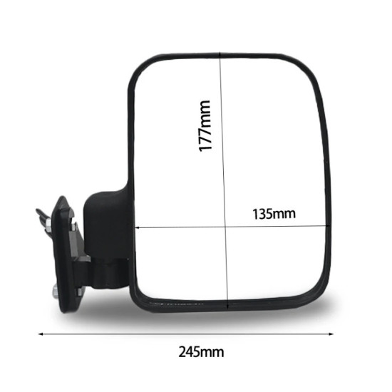 mirrors Polaris General 2016+ left + right