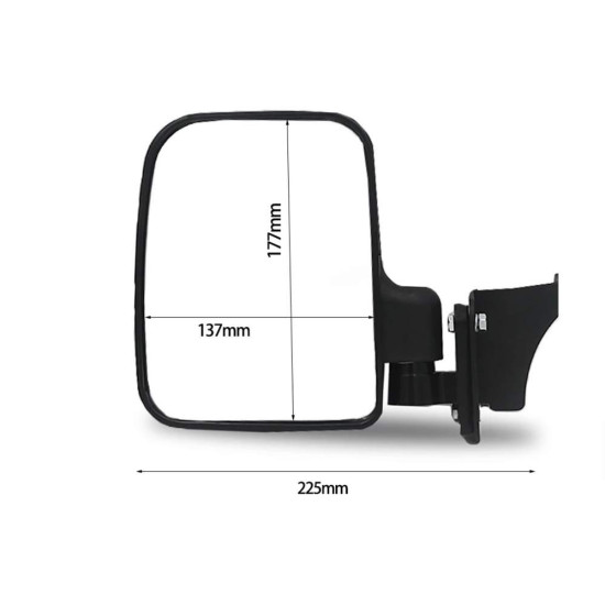 mirrors Polaris Ranger 1000XP 2018+