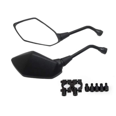 mirrors black with mount kits 185C