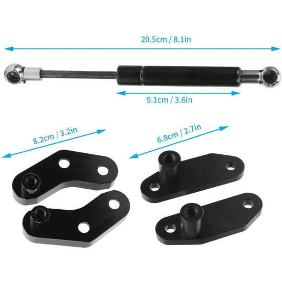 door opener set can-am maverick X3 black color