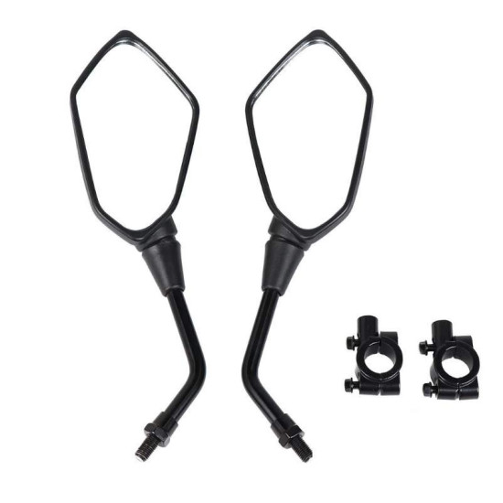 mirrors black with mount kits 185C