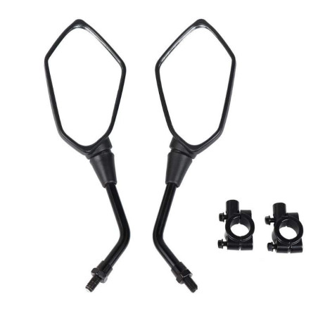 mirrors black with mount kits 185C