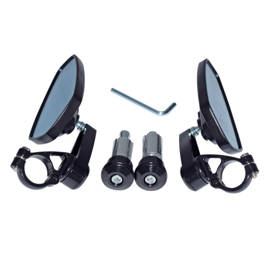 mirrors black with mount kits LU1796