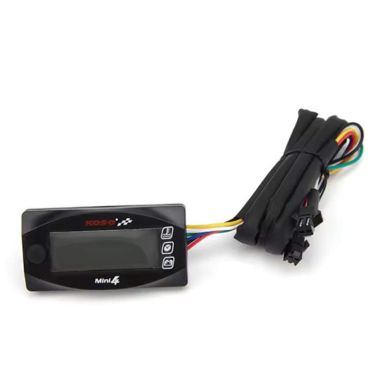 digital thermometer blue Koso mini 4 with 2 sensors