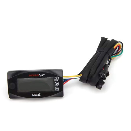 digital thermometer blue Koso mini 4 with 2 sensors