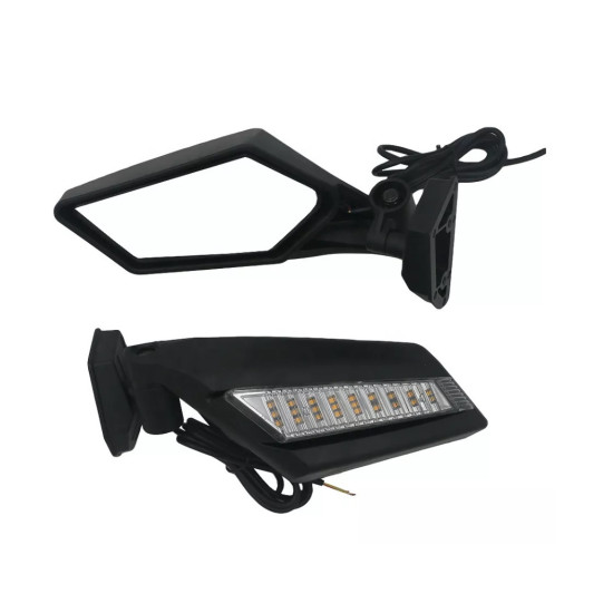 mirrors Can-am Maverick X3 set L+R with led turn signal new model