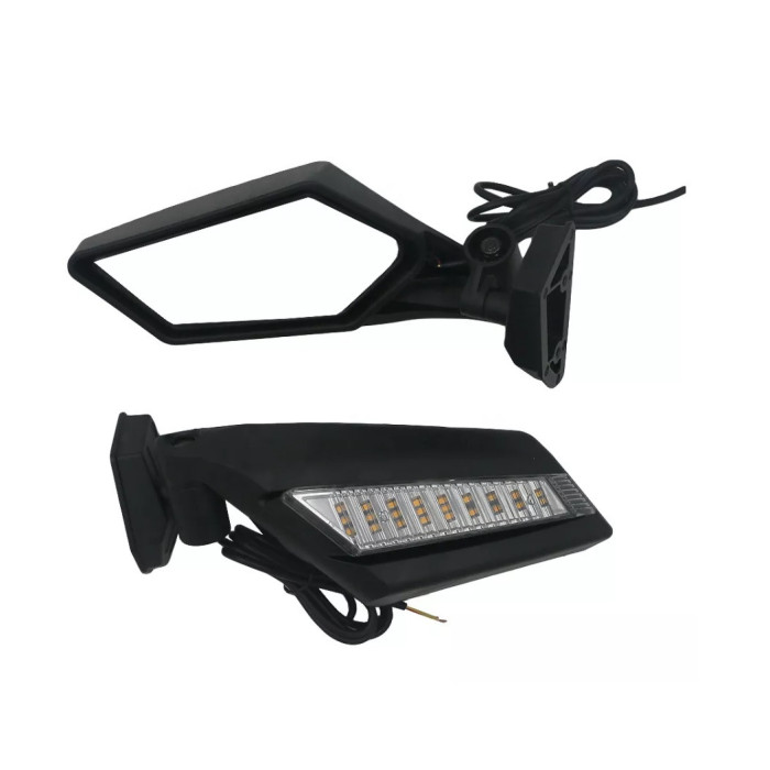 mirrors Can-am Maverick X3 set L+R with led turn signal new model