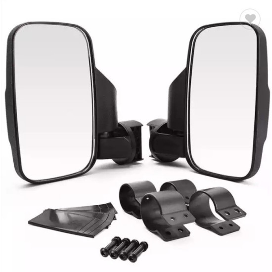 mirrors UTV set L+R + mounting kits 1,75 2
