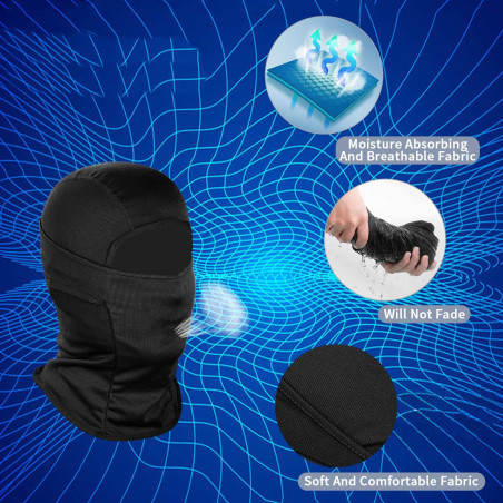 balaclava face mask brown color