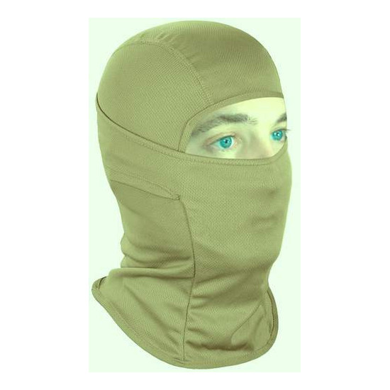 balaclava face mask khaki color