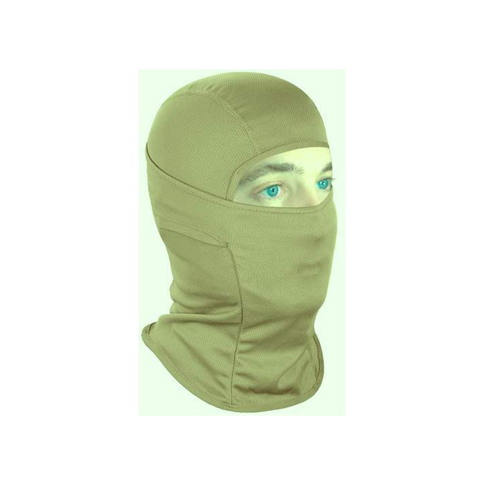 balaclava face mask khaki color