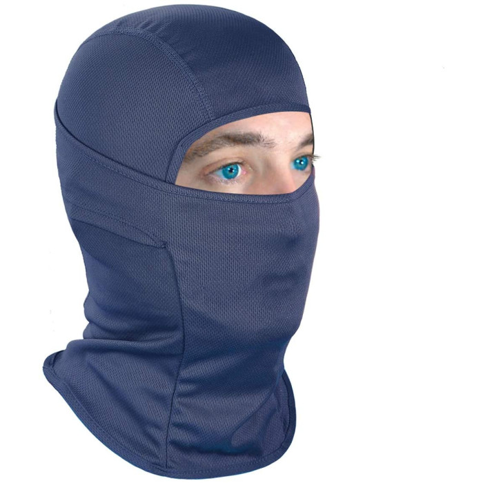 balaclava face mask blue color