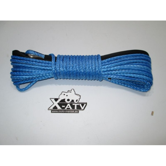 blue atv winch rope 6mm 15mb