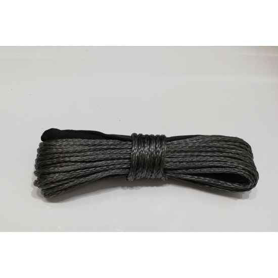 winch syntetic rope color carbon 6mm 15mb