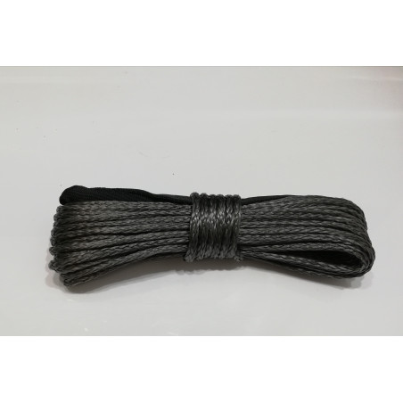 winch syntetic rope color carbon 6mm 15mb