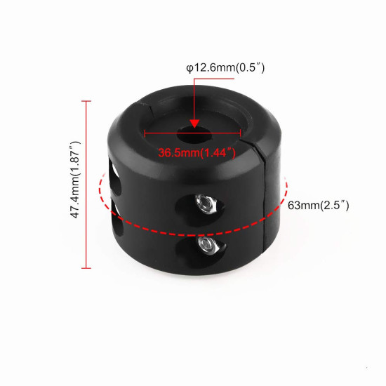 Rubber stopper to syntetic ropes ATV