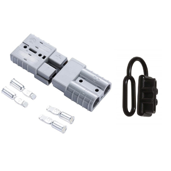 Anderson plug winch 50a gray color + plug