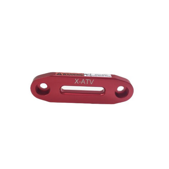Fairlead winch syntetic rope 2500-3500LBS X-ATV red