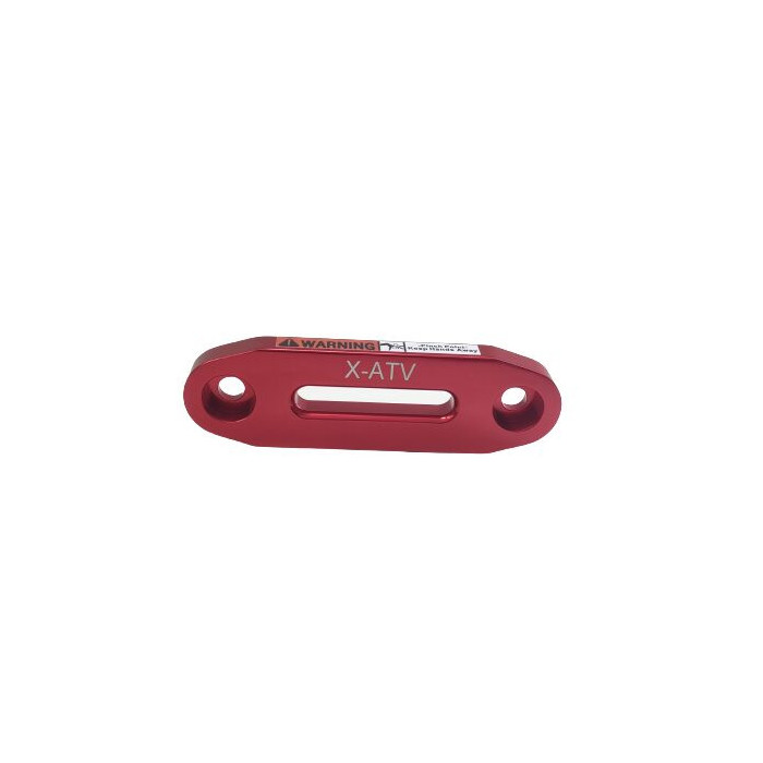 Fairlead winch syntetic rope 2500-3500LBS X-ATV red
