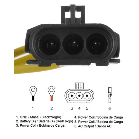 Voltage rectifier polaris sportsman 300 400 hawkeye 300 4011182