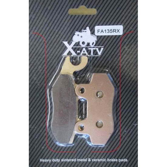 Brake pads Kawasaki KVF 750 Suzuki LTR 450 Yamaha Raptor 700 YFZ 450 FA135RX DB2200