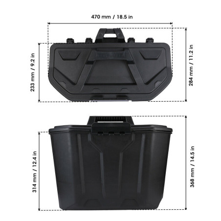 Storage box can-am Defender traxter 715003314
