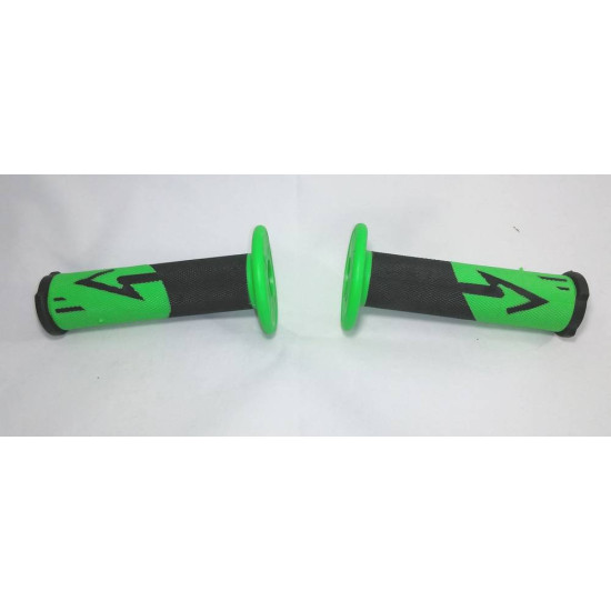Handle grip ATV black green