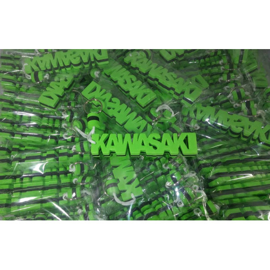 Sponge keychain Kawasaki