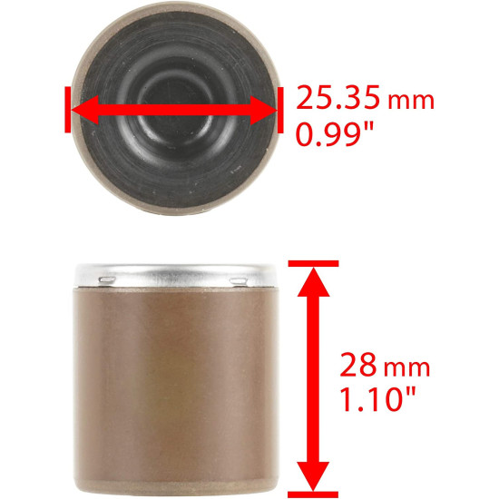 Piston kit brake caliper Kawasaki KVF 750 43020-1101