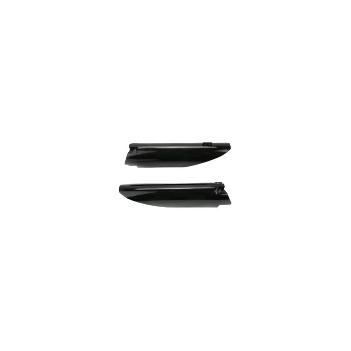 UFO front shock absorber guards KAWASAKI KXF 250 '09-'20, KXF 450 '09-'20 color BLACK