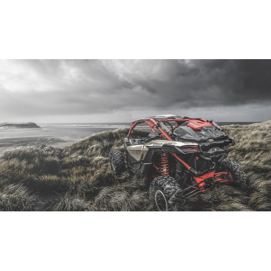 rear box GKA tesseract rear Can-am maverick X3 with rubber lock