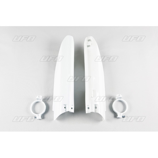 UFO front shock absorber protectors SUZUKI RM 125/250 '01-'03 color white