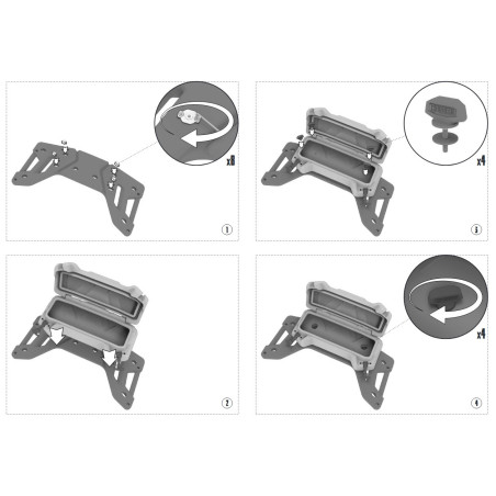 rear mini ATV BOX tesseract Cfmoto cforce 625 rear mini 010_107