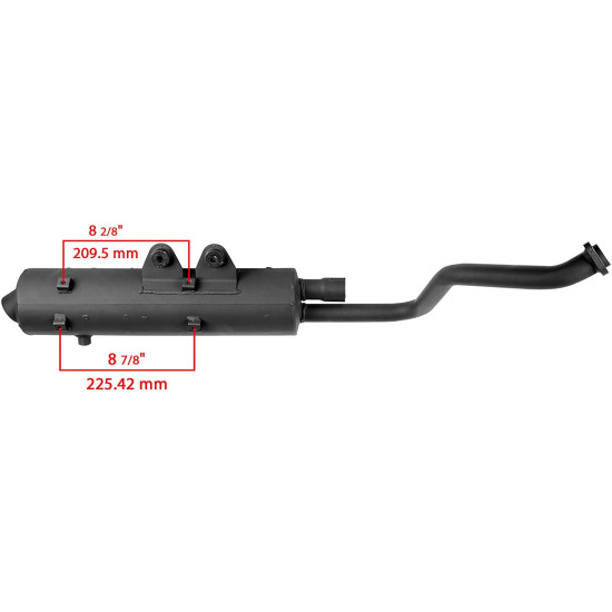 Exhaust Kawasaki Praire KVF 650 700 18087-0077 18087-1148 18087-1178